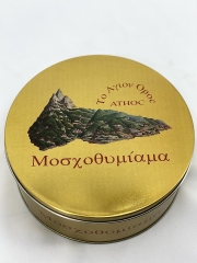Ладан з натуральних масел та Ліваньскої смоли в металевих коробках ("Сухарик") 1кг