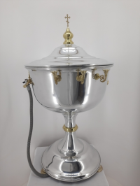 Водосвятні чаші. Купіль. Баки для святої води.