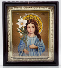 Ікони прямокутна деревяна рамка